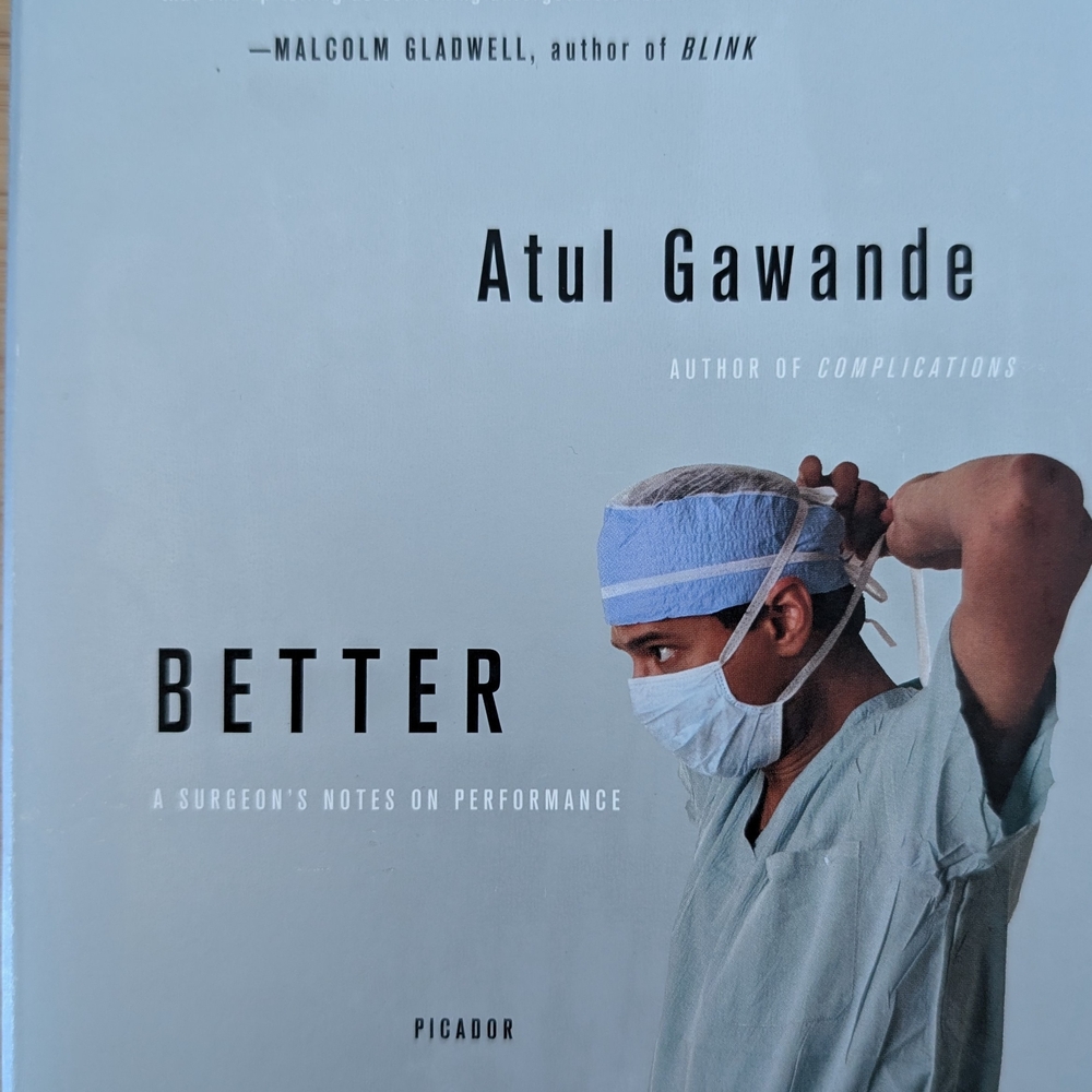 Better by Atul Gawande Book